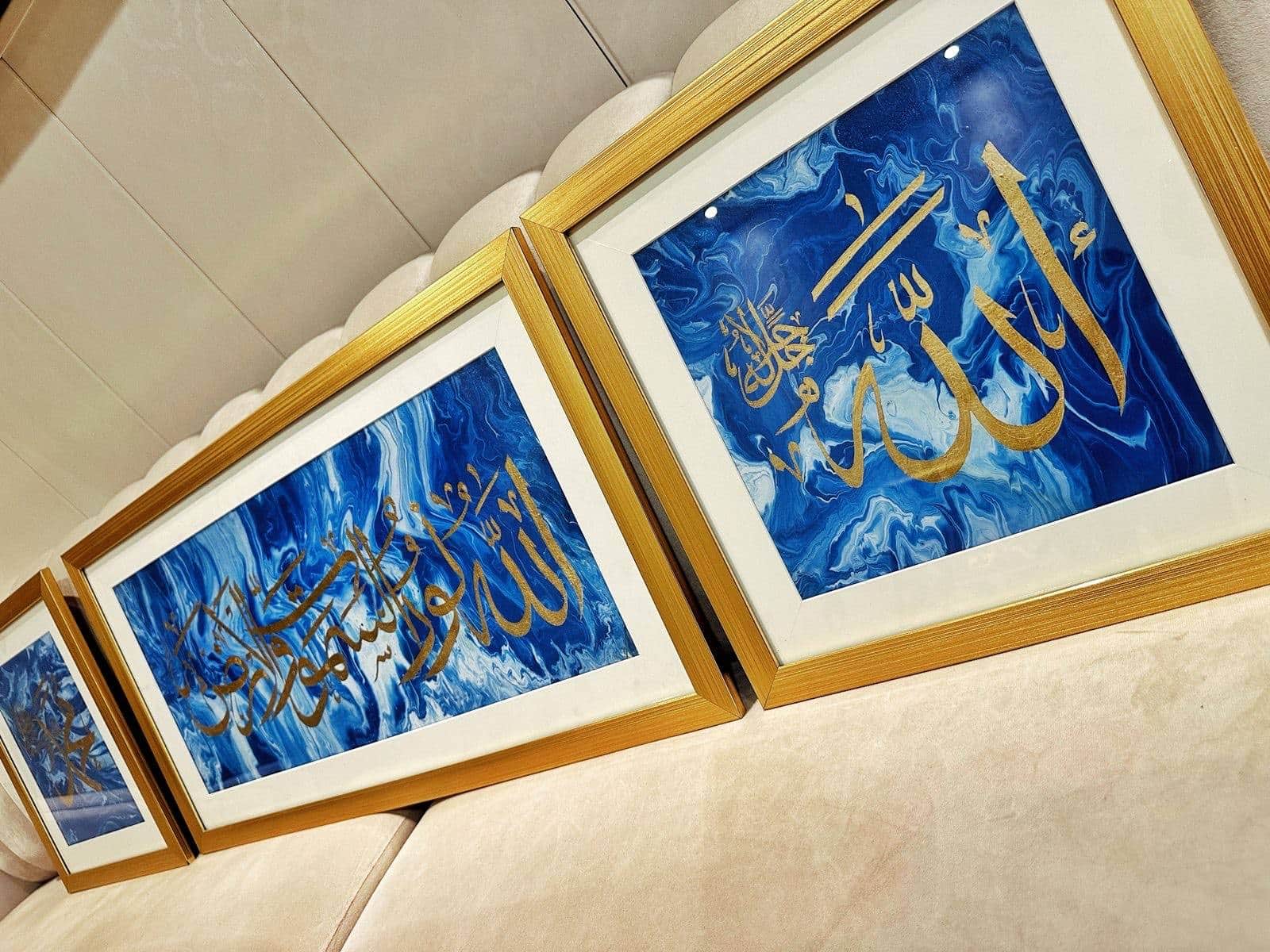 Blue Marble Framed Set